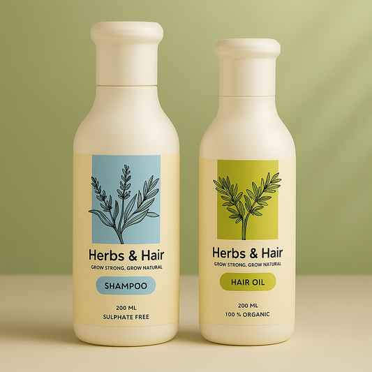 Bundle of Hair Shampoo & Oil